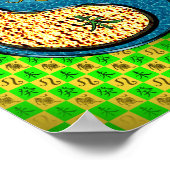 Leo & Water Goat Poster (Ecke)