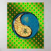 Leo & Water Goat Poster (Vorne)