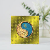 Leo & Water Monkey Karte (Stehend Vorderseite)