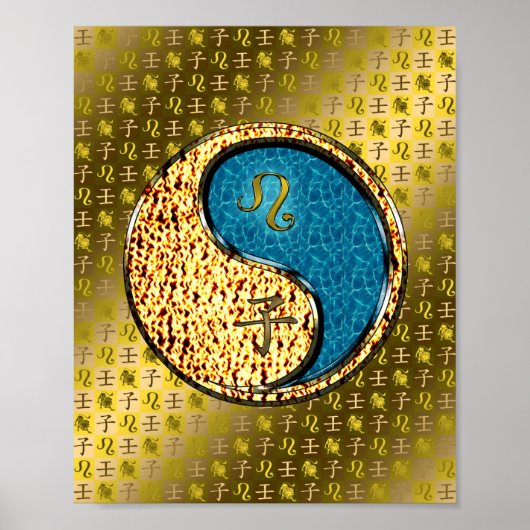 Leo & Water Rat Poster (Vorne)