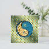 Leo & Water Snake Karte (Stehend Vorderseite)