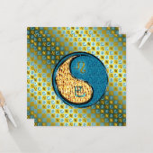 Leo & Water Snake Karte (Vorderseite/Rückseite Beispiel)