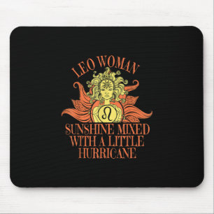Leo Woman Zodiac Sign Juli August Geburtstag Mousepad