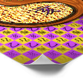 Leo & Wood Boar Poster (Ecke)