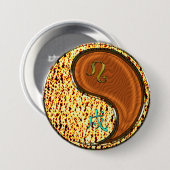 Leo & Wood Hund Button (Vorne & Hinten)