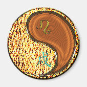 Leo & Wood Hund Magnet (Vorne)