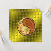 Leo & Wood Monkey Karte (Vorderseite/Rückseite Beispiel)