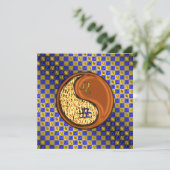 Leo & Wood Ox Karte (Stehend Vorderseite)