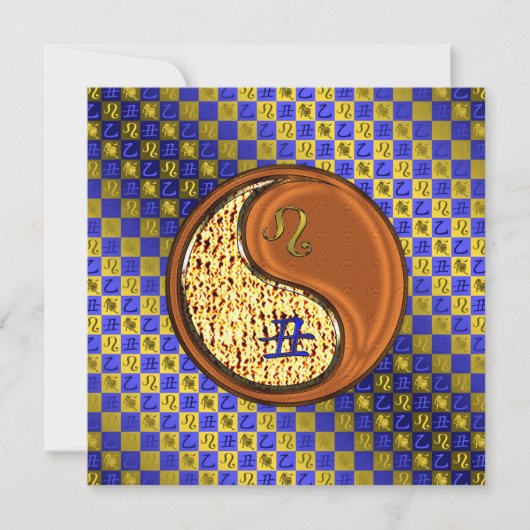 Leo & Wood Ox Karte (Vorderseite)