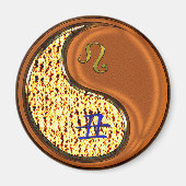 Leo & Wood Ox Magnet (Vorne)