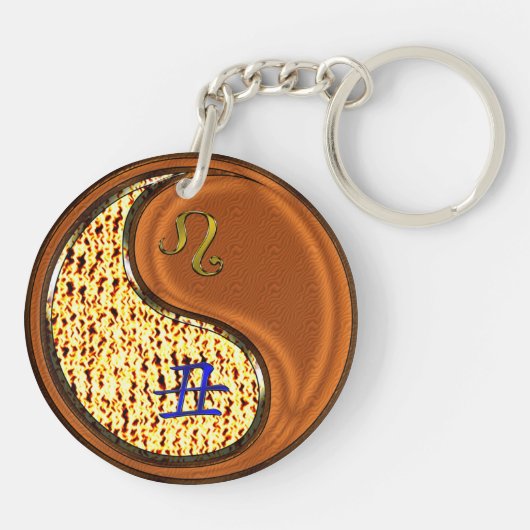 Leo & Wood Ox Schlüsselanhänger (Rückseite)