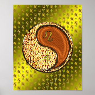 Leo & Wood Poster