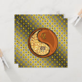 Leo & Wood Rabbit Karte (Vorderseite/Rückseite Beispiel)