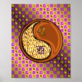 Leo & Wood Rooster Poster (Vorne)