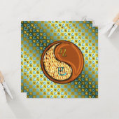 Leo & Wood Snake Karte (Vorderseite/Rückseite Beispiel)