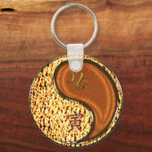 Leo & Wood Tiger Schlüsselanhänger (Rückseite)