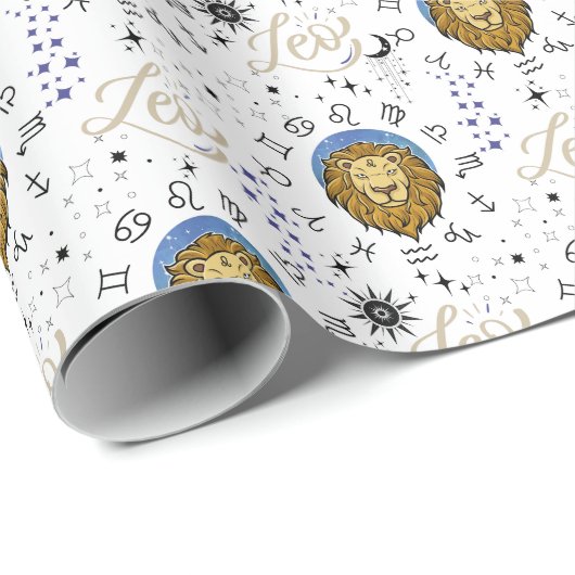 Leo Wrapping Paper Geschenkpapier (Rolleneckpunkt)