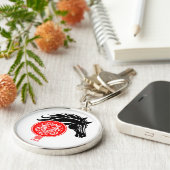 Leo x Custom Year of the Horse 2026 Schlüsselanhänger (Seite)