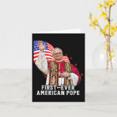 Leo Xiv Karte (Gelbe Blume)