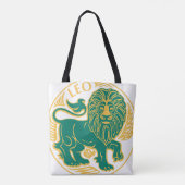 Leo-Zeichen des Zodiaks auf Tasche (Rückseite)