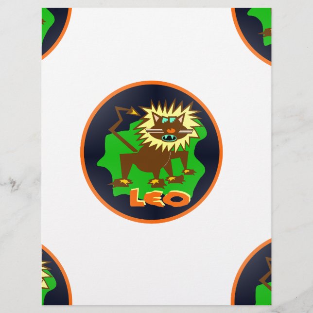 Leo zodiac (Vorderseite)