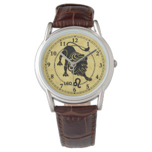 Leo Zodiac alle Typen Moderne Designer Uhren. Armbanduhr
