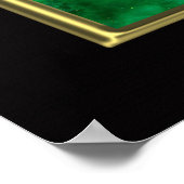 Leo Zodiac Astrologie Design Poster (Ecke)