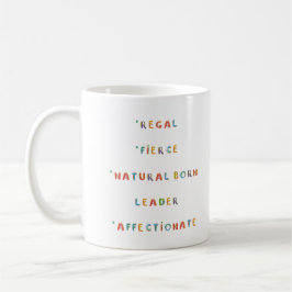 Leo Zodiac Astrologie Inneres Kind Kaffeetasse