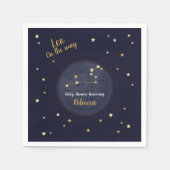 Leo zodiac Babydusche Serviette (Vorderseite)