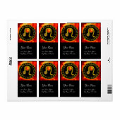 LEO ZODIAC BIRTHDAY JEWEL YELLOW TOPAZ Gold (Vorne)