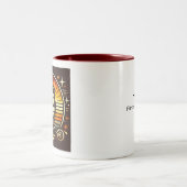 Leo Zodiac Coffee Tasse Two Tone (Mittel)
