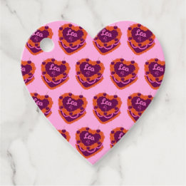 Leo Zodiac Coquette Herz Birthday Cake Geschenkanhänger