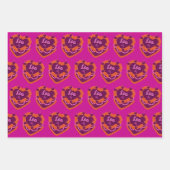 Leo Zodiac Coquette Herz Birthday Cake Geschenkpapier Set (Vorderseite 2)