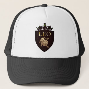 Leo Zodiac Custom Trucker Hat Truckerkappe