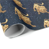 Leo Zodiac Geschenkpapier (Rolleneckpunkt)