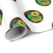 Leo zodiac geschenkpapier (Rolleneckpunkt)