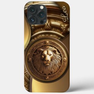 Leo, Zodiac, Gold, Geburt, Design, Trend Case-Mate iPhone Hülle