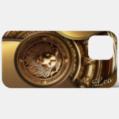 Leo, Zodiac, Gold, Geburt, Design, Trend Case-Mate iPhone Hülle (Rückseite (Horizontal))