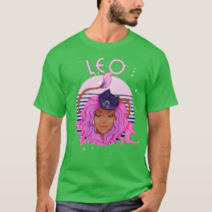 Leo Zodiac Horoskop Geburt Tarot Astrologie T-Shirt