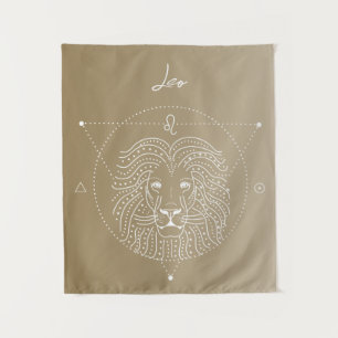 Leo zodiac Horoskop Sternzeichen Wandteppich