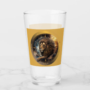 Leo Zodiac individuell anpassbarer Bier Glas