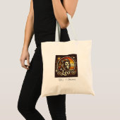 Leo Zodiac Leinwand Tote Bag Tragetasche (Vorderseite (Produkt))