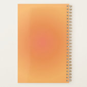 Leo Zodiac, Leo Aura Orange Gradient Planer (Rückseite)