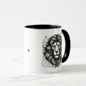 Leo Zodiac Lion Astrology Gift Tasse (VorderseiteRechts)