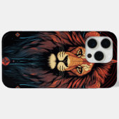 Leo Zodiac Lion Graphic Print Case-Mate iPhone Hülle (Rückseite (Horizontal))