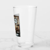 Leo Zodiac Musician Drums Glas (Links)