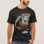Leo Zodiac Musician Drums T-Shirt (Vorderseite)