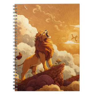 Leo Zodiac-Notebook Notizblock
