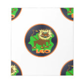 Leo zodiac notizblock (Vorderseite)