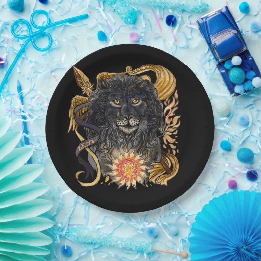 Leo~zodiac Pappteller (Party)